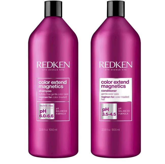 Redken Color Extend Magnetics Shampoo & Conditioner 1L Duo – Beautopia ...
