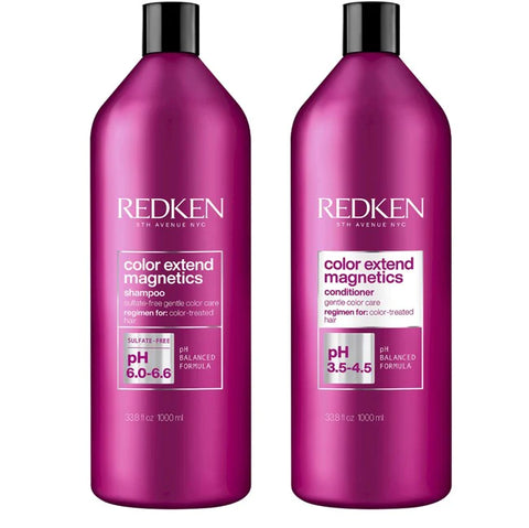 Redken Color Extend Magnetics Shampoo and Conditioner 1L Duo