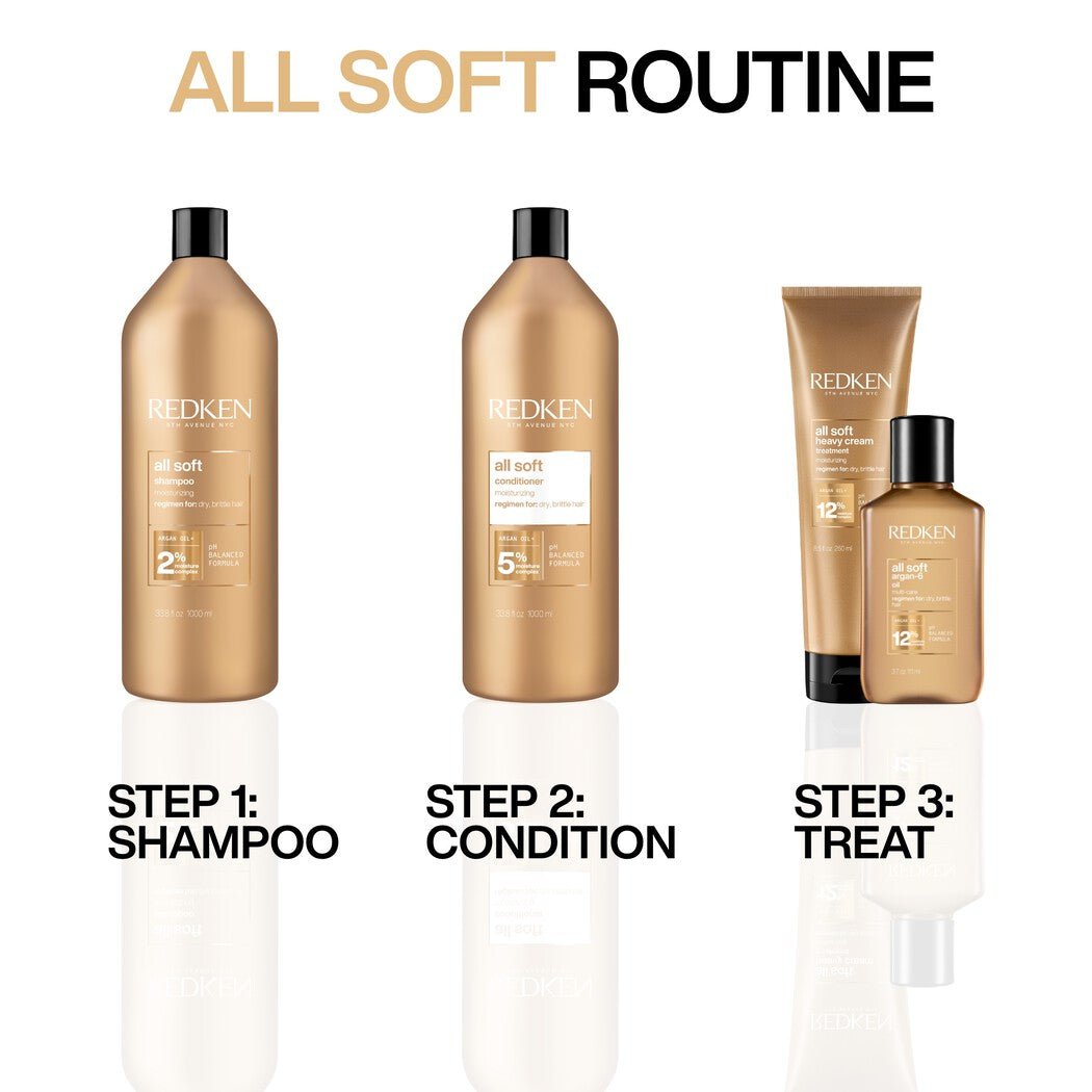 Redken All Soft Shampoo 1 Litre