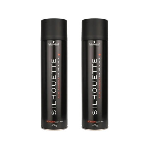 Schwarzkopf Silhouette Super Hold Lacquer 400g Duo