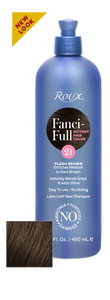 Roux Fancifull Professional Rinse #21 Plush Brown 450ml - Beautopia Hair & Beauty