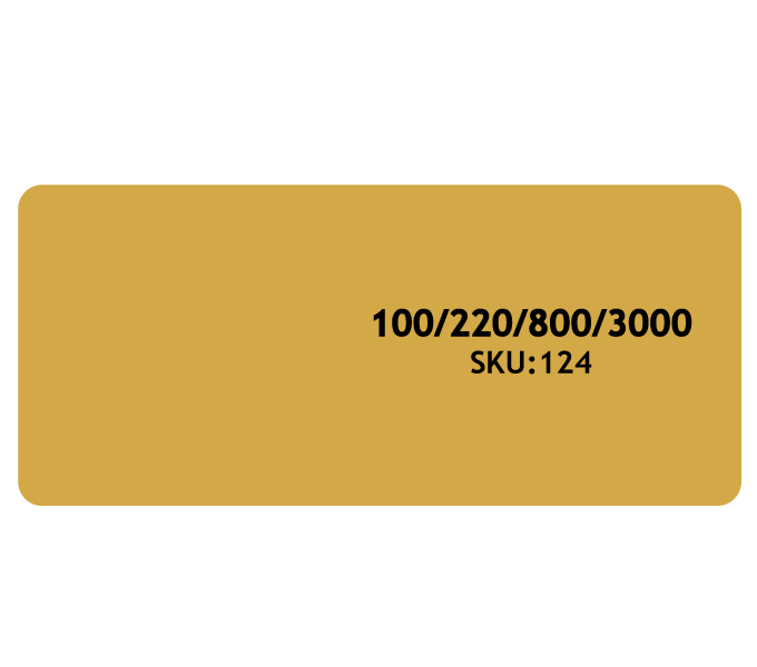ProFile Gold 4 Way Block - 100/220/800/3000 - Beautopia Hair & Beauty