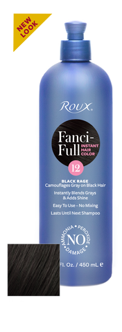 Roux Fancifull Professional Rinse #12 Black Rage 450ml - Beautopia Hair & Beauty