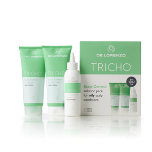 De Lorenzo Tricho Scalp Control Trio Solutions Pack - Beautopia Hair & Beauty
