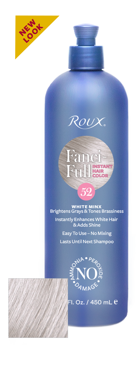 Roux Fancifull Professional Rinse #52 White Minx 450ml - Beautopia Hair & Beauty