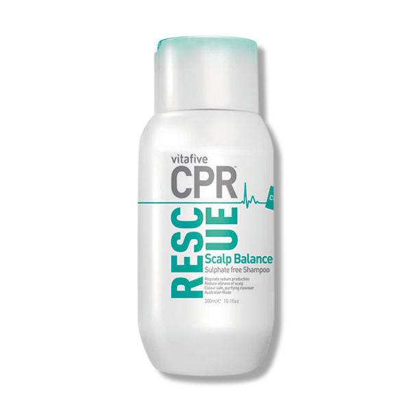 CPR Vitafive Rescue Scalp Balance Sulphate Free Shampoo 300ml - Beautopia Hair & Beauty