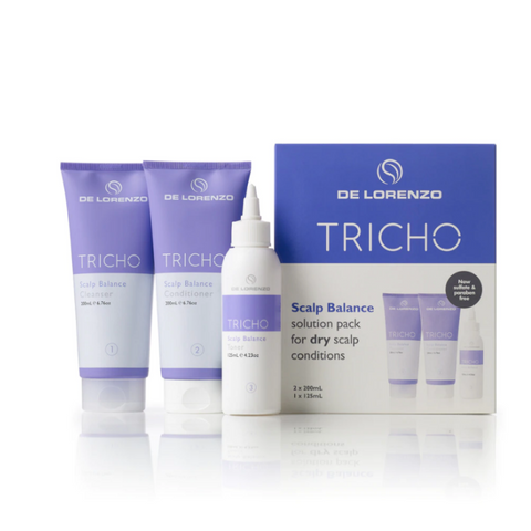 De Lorenzo Tricho Scalp Balance Trio Solutions Pack - Beautopia Hair & Beauty