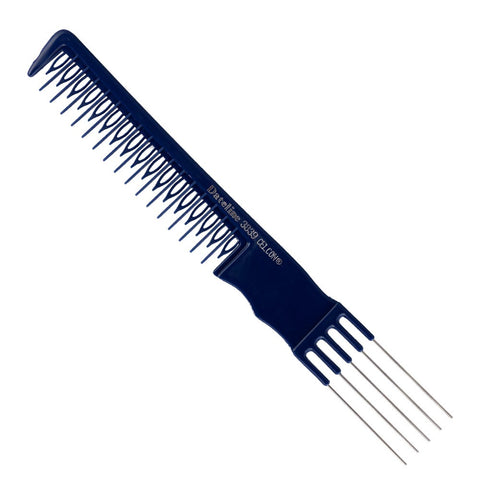 Blue Celcon Teasing Comb 3839 - 21 cm - Beautopia Hair & Beauty