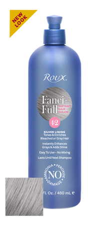 Roux Fancifull Professional Rinse #42 Silver Lining 450ml - Beautopia Hair & Beauty