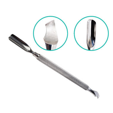 Stainless Steel Cuticle Knife & Pusher