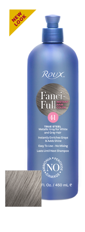 Roux Fancifull Professional Rinse #41 True Steel 450ml - Beautopia Hair & Beauty