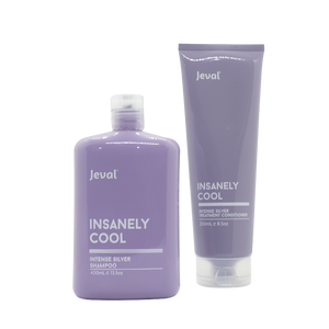 Jeval Insanely Cool Intense Silver Shampoo & Treatment Conditioner - Beautopia Hair & Beauty