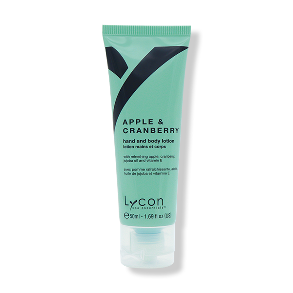 LYCON Hand & Body Lotion Apple & Cranberry - 50ml - Beautopia Hair & Beauty