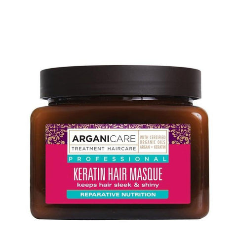 Arganicare Keratin Hair Masque 500ml - Beautopia Hair & Beauty