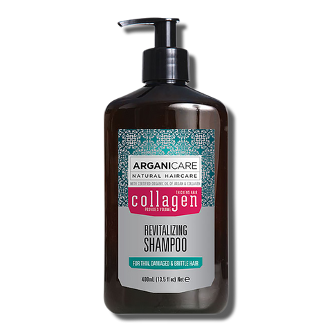 Arganicare Collagen Revitalizing Shampoo 400ml - Beautopia Hair & Beauty
