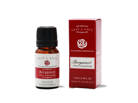Sasy n Savy Pure Essential Oil Bergamot 12ml - Beautopia Hair & Beauty