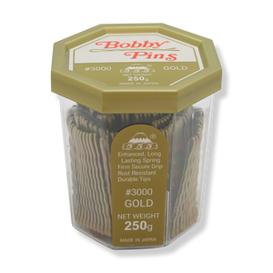 555 Bobby Pins No.3000 2" Gold - Beautopia Hair & Beauty
