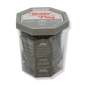 555 Bobby Pins No.3000 2" Silver - Beautopia Hair & Beauty