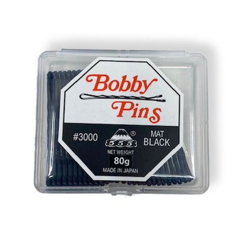 555 Bobby Pins 2" (51mm) 80gms Black Matt