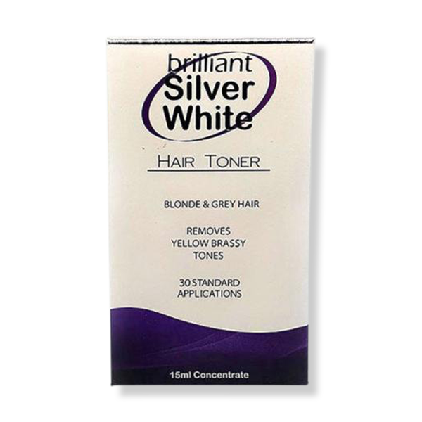 Brilliant Silver White 15ml - Beautopia Hair & Beauty