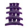 Santorini Butterfly Clips Purple 12pk - Beautopia Hair & Beauty