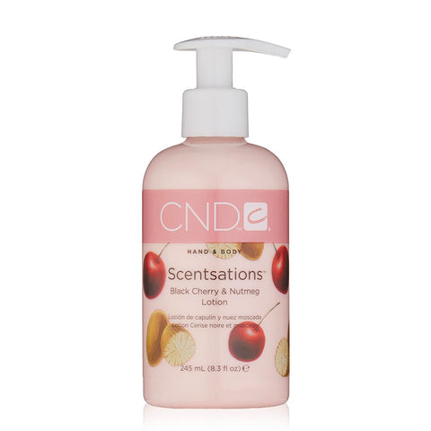CND Scentsations Black Cherry & Nutmeg Lotion 245ml - Beautopia Hair & Beauty
