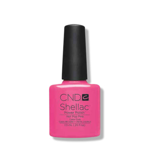 CND Shellac Gel Polish 7.3ml - Hot Pop Pink - Beautopia Hair & Beauty