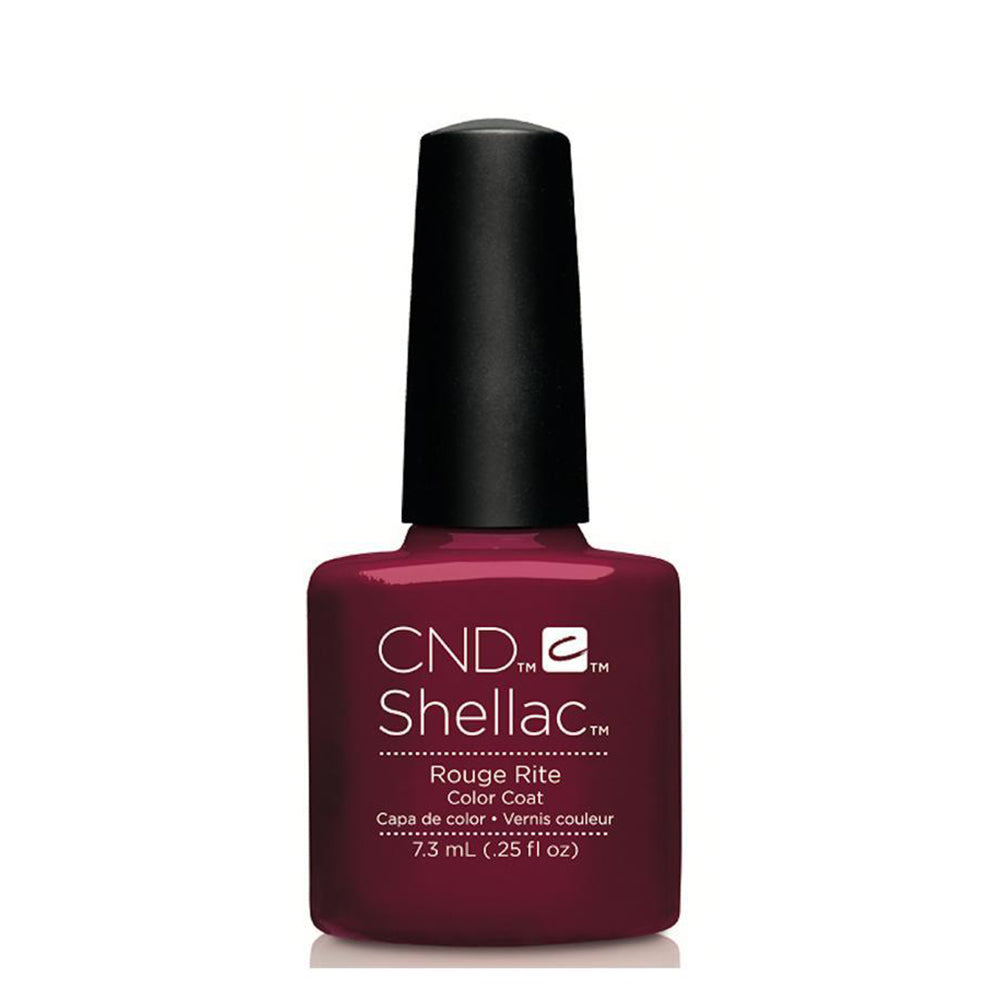 CND Shellac Gel Polish 7.3ml - Rouge Rite - Beautopia Hair & Beauty