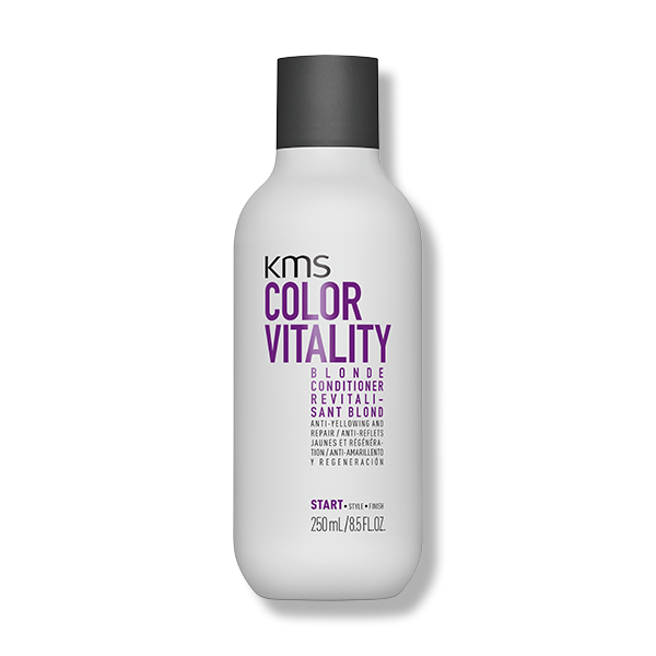 KMS Color Vitality Blonde Conditioner 250ml - Beautopia Hair & Beauty