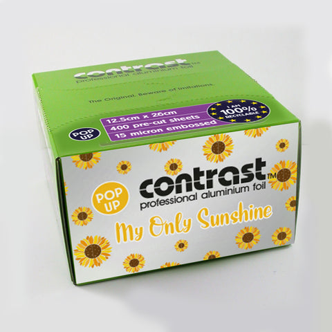 Contrast Professional Pop Up Foil 15 Micron My Only Sunshine 400 Sheets