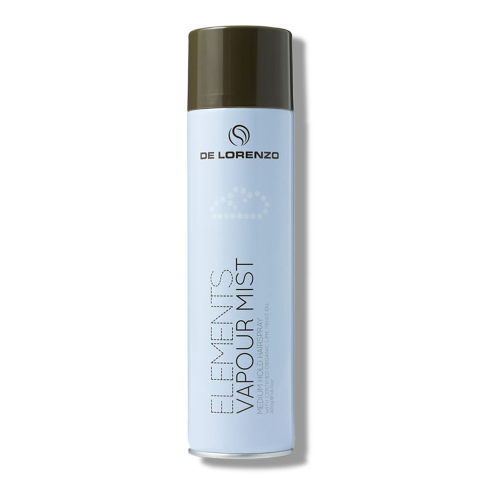 De Lorenzo Elements Vapour Mist Medium Hold Hairspray- 400g-De Lorenzo-Beautopia Hair & Beauty