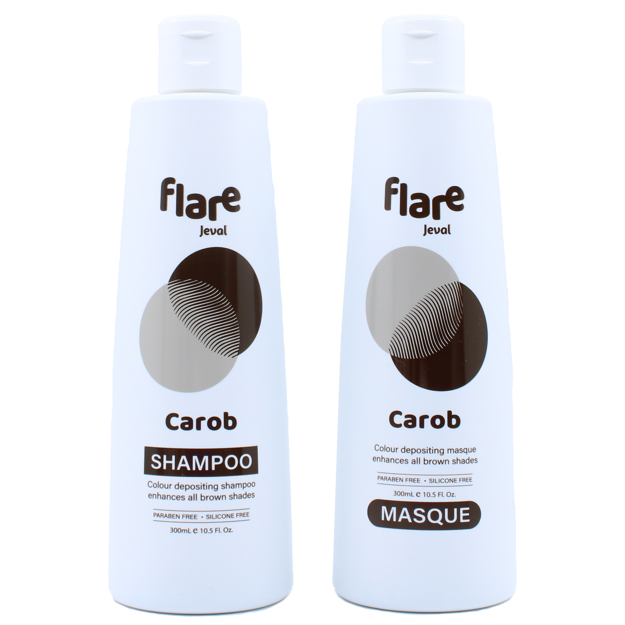 Jeval Flare Carob Shampoo & Maque Duo 300ml