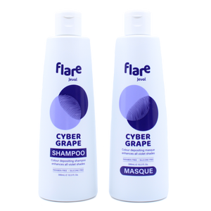 Jeval Flare Cyber Grape Shampoo & Masque Duo 300ml