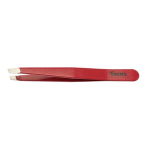 Focus Slanted Tweezer Red - Beautopia Hair & Beauty