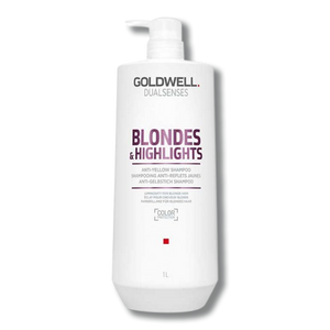 Goldwell Dual Senses Blondes & Highlights Anti Yellow Shampoo 1 Litre - Beautopia Hair & Beauty