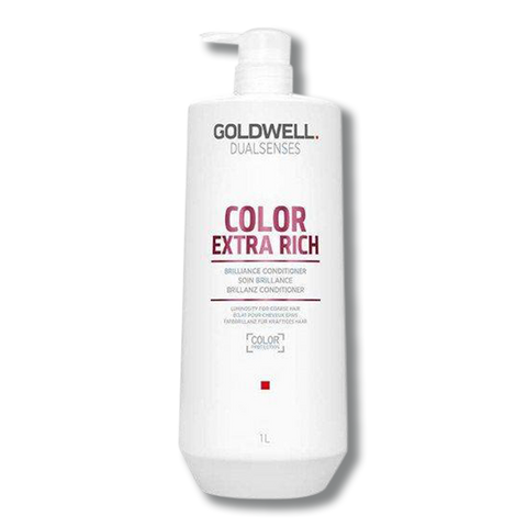 Goldwell Dual Senses Color Extra Rich Brilliance Conditioner 1 Litre - Beautopia Hair & Beauty