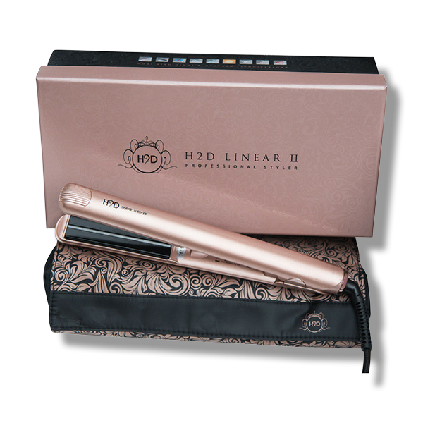 H2D Linear 11 Rose Gold Hair Straightener - Beautopia Hair & Beauty