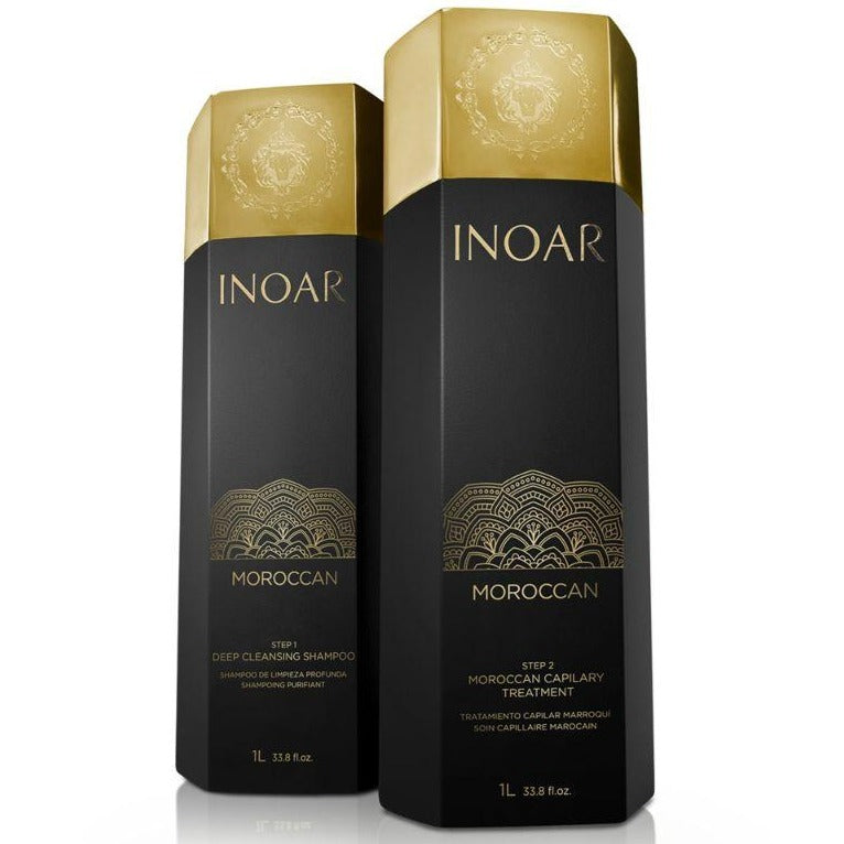 Inoar Moroccan Keratin Smoothing Kit 1Litre - Beautopia Hair & Beauty