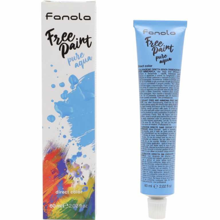 Fanola Free Paint Direct Colour Pure Aqua 60ml – Beautopia Hair & Beauty