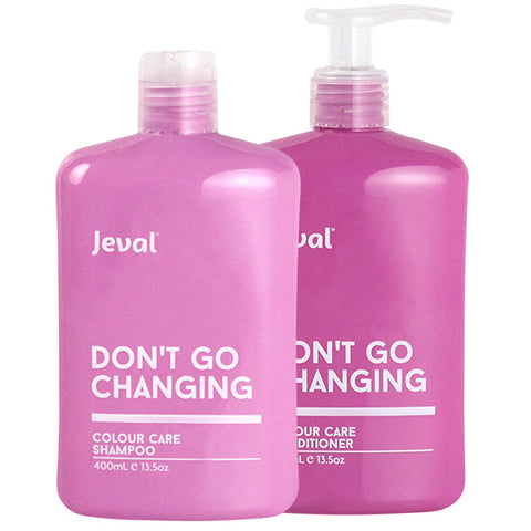 Jeval Don't Go Changing Colour Care Shampoo & Conditioner Duo 400ml - Beautopia Hair & Beauty