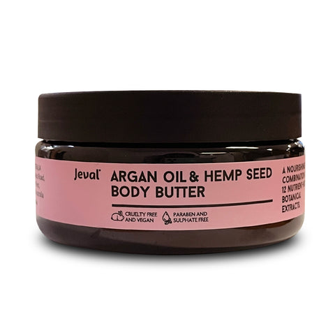 Jeval Argan Oil & Hemp Seed Body Butter 235ml - Beautopia Hair & Beauty