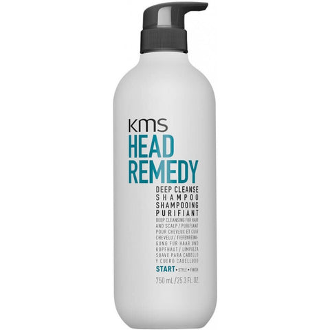 KMS Head Remedy Deep Cleanse Shampoo 750ml - Beautopia Hair & Beauty