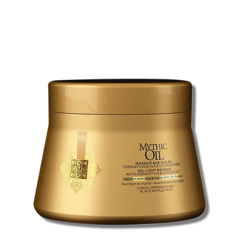 L'oreal Professional Mythic Oil Light Masque 200ml - Beautopia Hair & Beauty