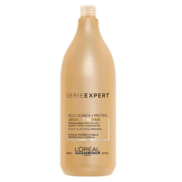 L'oreal Professional Absolut Repair Gold Shampoo 1500ml - Beautopia Hair & Beauty