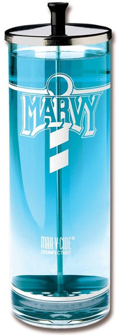 Marvy #7 Clear Acrylic Sterilising Jar 1100ml - Beautopia Hair & Beauty