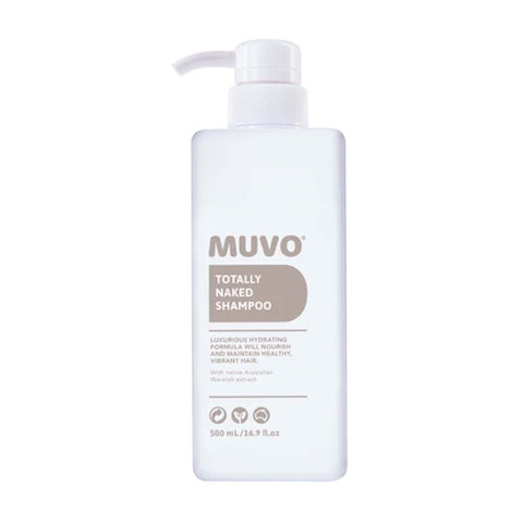 MUVO Totally Naked Shampoo 500ml - Beautopia Hair & Beauty