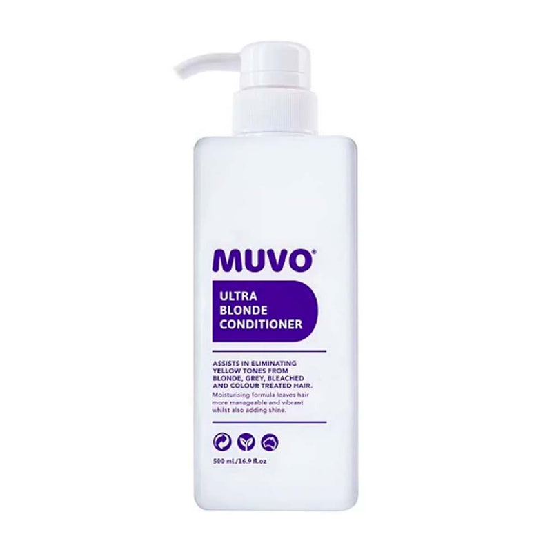 MUVO Ultra Blonde Conditioner 500ml - Beautopia Hair & Beauty