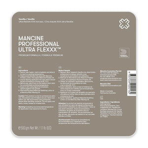 Mancine Professional Ultra Flexxx Vanilla Hot Wax 500g