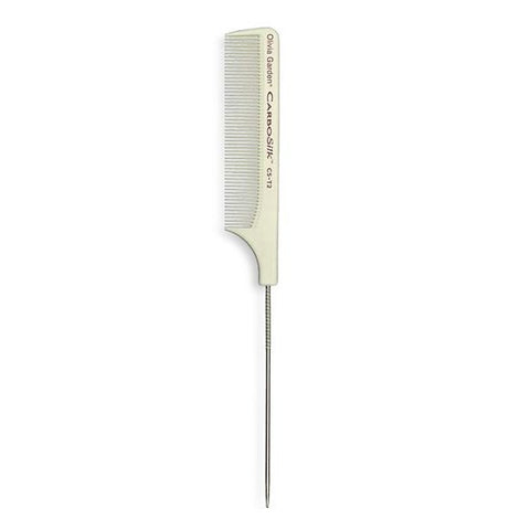 Olivia Garden CarboSilk Comb - T2 Metal Tail Comb - Beautopia Hair & Beauty