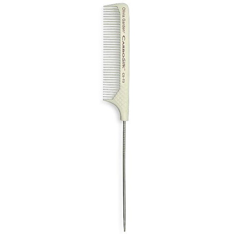 Olivia Garden CarboSilk Comb - T3 Metal Tail Comb - Beautopia Hair & Beauty